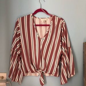 3/4 sleeve flowy top